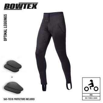 Motorcycle Trousers Bowtex Optimal Legging Black Motorcycle Trousers Bowtex Optimal Legging Black