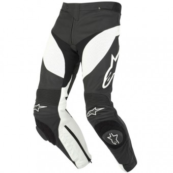 Motorcycle Trousers Alpinestars Track Black White