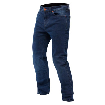 Motorcycle Trousers Dainese 5-Pocket Denim Relaxed Deep Blue