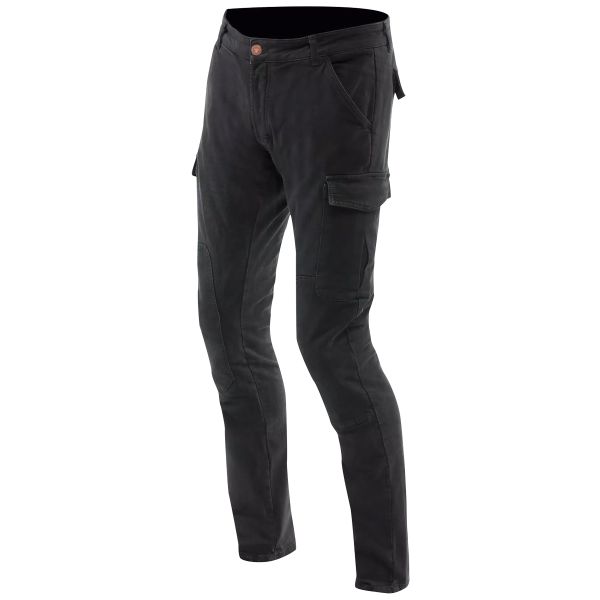 Motorcycle Trousers Dainese Cargo Slim TaperedPants Black