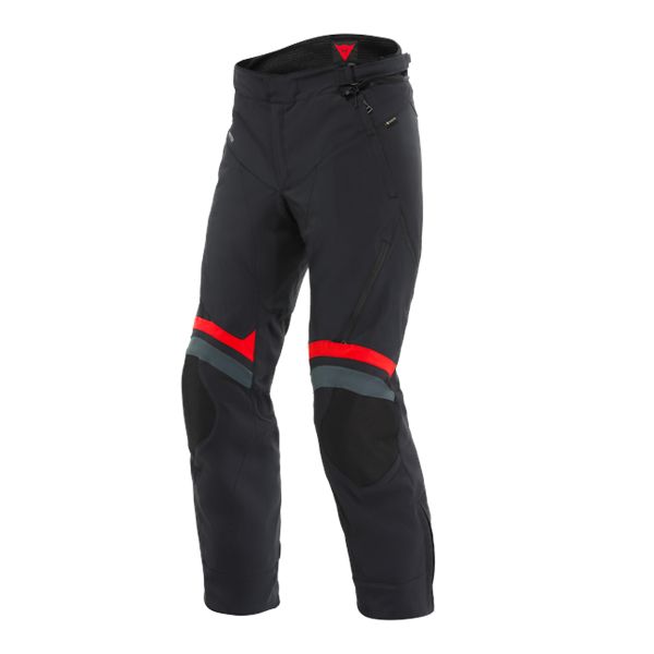 Motorcycle Trousers Dainese Carve Master 3 Gore-Tex Black Lava Red Pants