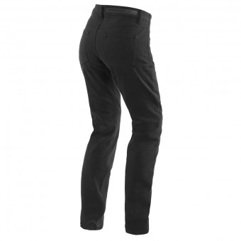 Dainese Casual Slim Lady Black Pants