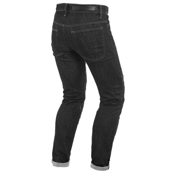Dainese Denim Slim Black Pants