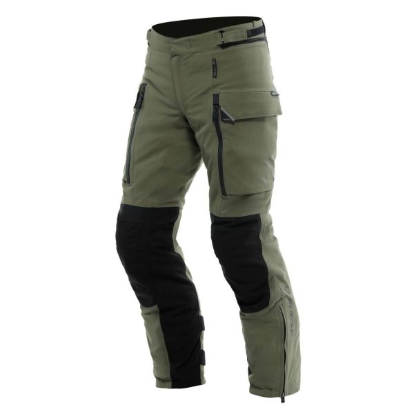 Motorcycle Trousers Dainese Hekla Absoluteshell Pro 20K Army Green Black Pant