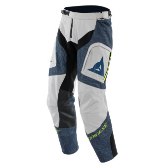Motorcycle Trousers Dainese Sterrato Tex Pants Glacier Gray Blue