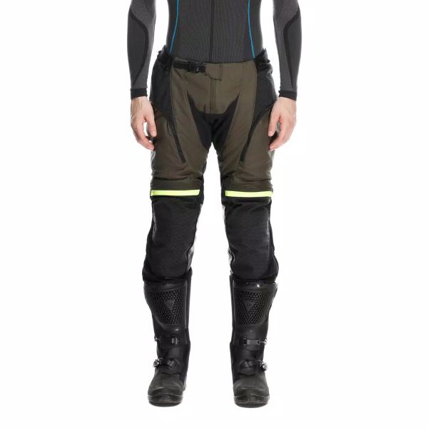 Dainese Super Adventure Absoluteshell Pants Black Tarmac Fluo Yellow