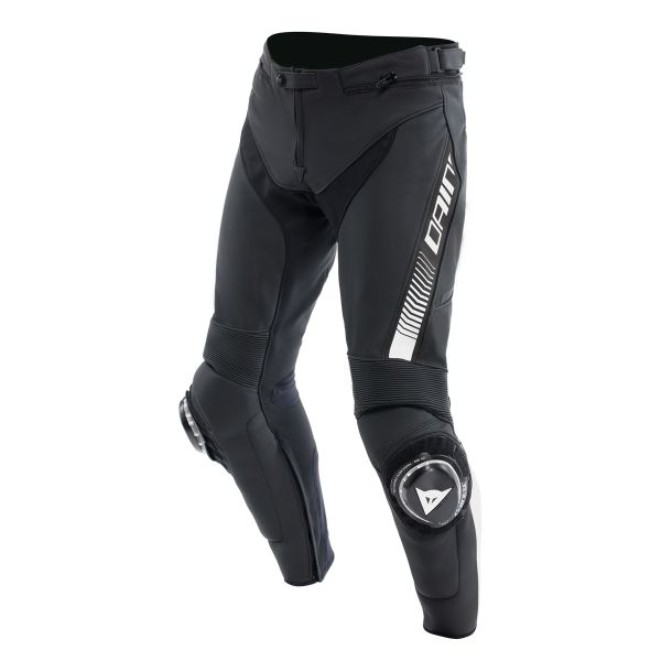 Motorcycle Trousers Dainese Super Speed Pants Black White