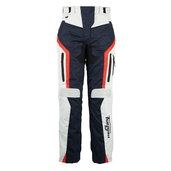 Motorcycle Trousers Furygan Apalaches Lady Blue Pearl Red Pant