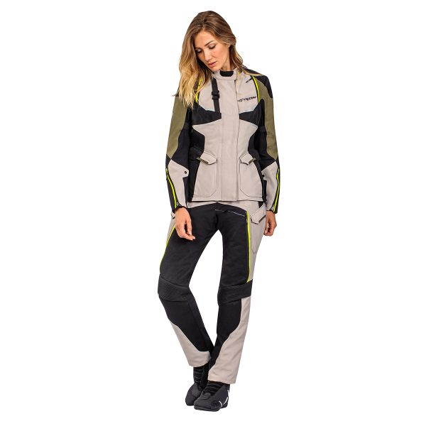 Ixon Eddas Pant Lady Grege Khaki Black