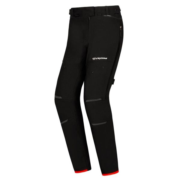Motorcycle Trousers Ixon M-SKD PT Lady Black Bright Red Motorcycle Trousers Ixon M-SKD PT Lady Black Bright Red