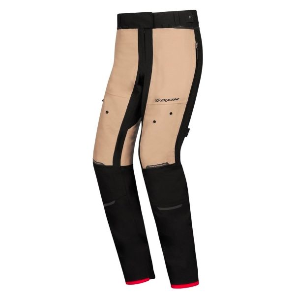 Motorcycle Trousers Ixon M-SKD PT Lady Sand Black Red Motorcycle Trousers Ixon M-SKD PT Lady Sand Black Red