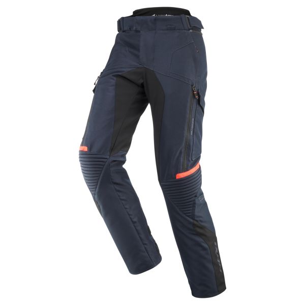 Motorcycle Trousers Ixon Midgard Pant Navy Red