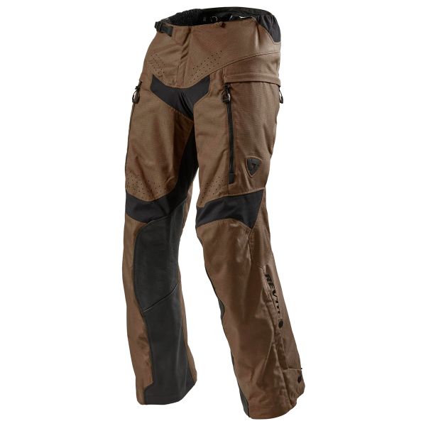 Motorcycle Trousers REV'IT Continent Brown Short