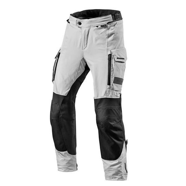 Motorcycle Trousers REV'IT Offtrack Silver Black Short