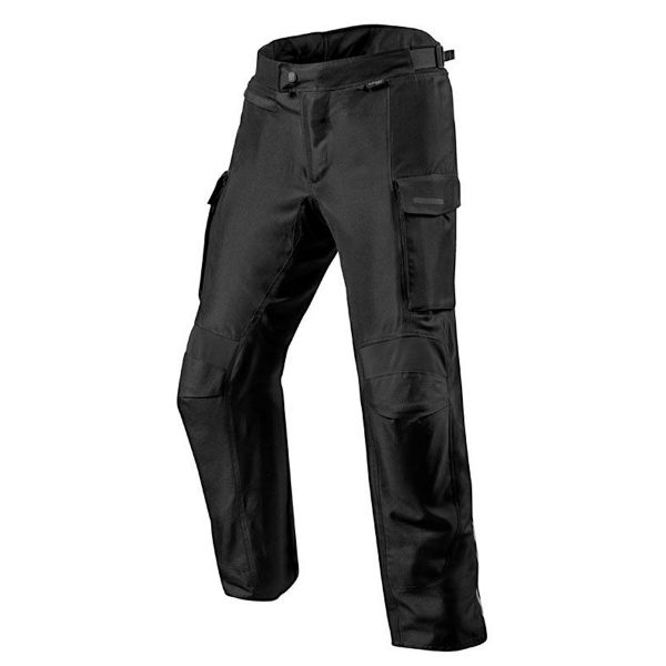 Motorcycle Trousers REV'IT Outback 3 Black Long