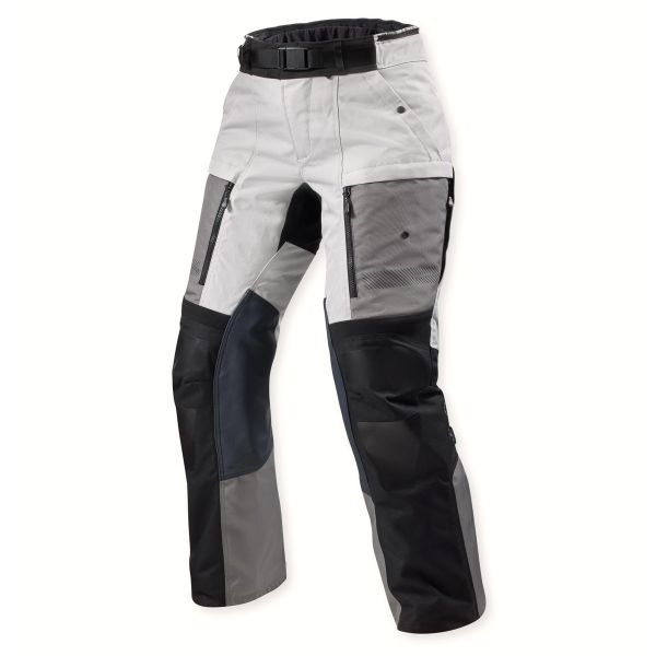 Motorcycle Trousers REV'IT Sand 5 H2O Ladies Silver-Black Standard
