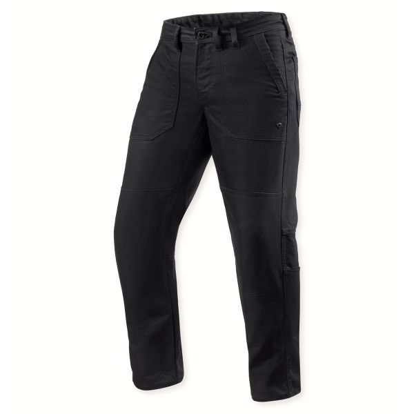 Motorcycle Trousers REV'IT Worker Davis 2 RF Black