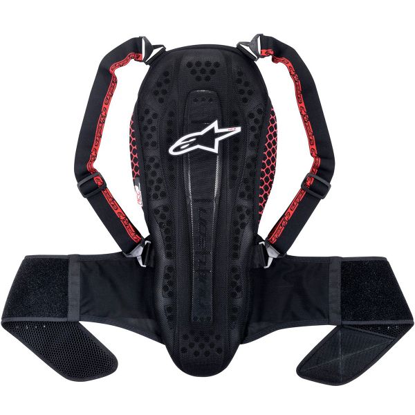 Back Protectors Alpinestars Nucleon KR-2 Black Smoke Red Back Protectors Alpinestars Nucleon KR-2 Black Smoke Red