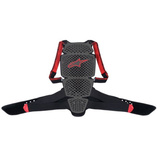 Back Protectors Alpinestars Nucleon KR-Cell Smoke Black Red Back Protectors Alpinestars Nucleon KR-Cell Smoke Black Red