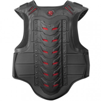 ICON Stryker Vest Black Red