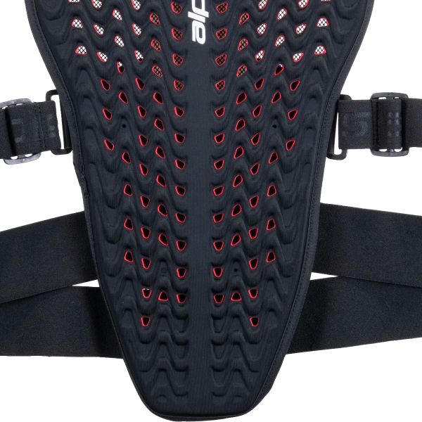 Alpinestars Nucleon Plasma Back Protector Strap Black White Red
