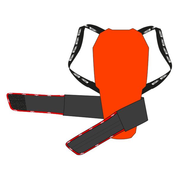 Furygan Back Protector Racing D3O Orange