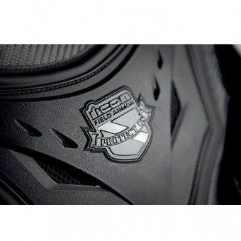 ICON Stryker Vest Black Red