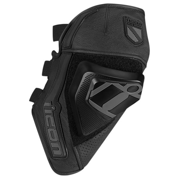 Knee Protectors ICON Cloverleaf Knee Black