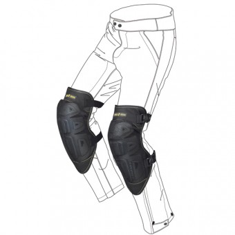 Knee Protectors Spidi K-Net Black Knee Protectors Spidi K-Net Black