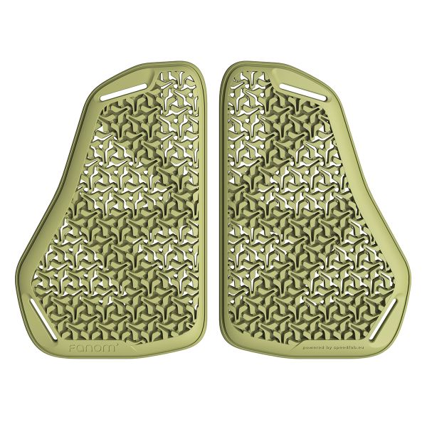 Motorcycle Body Armour Ixon Fanom ChestB-2 Kaki