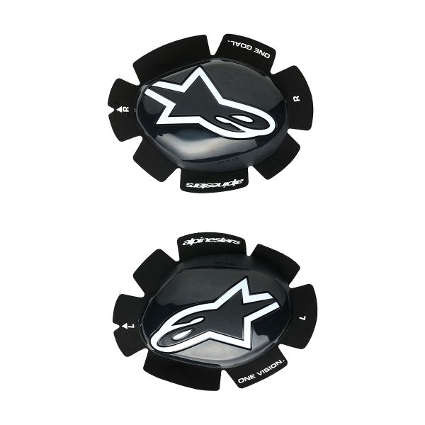 Knee Sliders Alpinestars GP Plus Knee Slider Black White