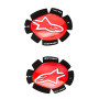Knee Sliders Alpinestars GP Plus Knee Slider Red White