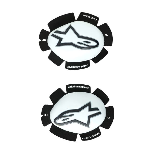 Knee Sliders Alpinestars GP Plus Knee Slider White Black