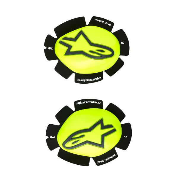 Knee Sliders Alpinestars GP Plus Knee Slider Yellow Fluo Black