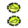 Knee Sliders Alpinestars GP Plus Knee Slider Yellow Fluo Black