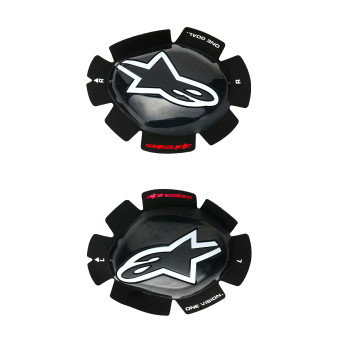 Knee Sliders Alpinestars GP Tech Knee Slider Black White Knee Sliders Alpinestars GP Tech Knee Slider Black White