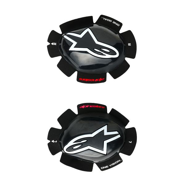 Knee Sliders Alpinestars GP Tech Knee Slider Black White