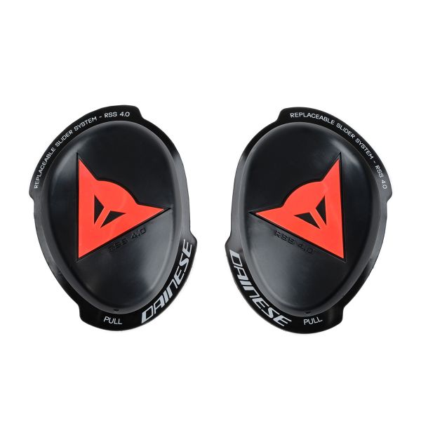 Knee Sliders Dainese Knee Slider RSS 4.0 - Full Kit Black Red Fluo Knee Sliders Dainese Knee Slider RSS 4.0 - Full Kit Black Red Fluo