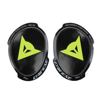 Knee Sliders Dainese Knee Slider RSS 4.0 - Full Kit Black Yellow Fluo Knee Sliders Dainese Knee Slider RSS 4.0 - Full Kit Black Yellow Fluo