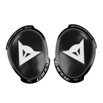 Knee Sliders Dainese Knee Slider RSS 4.0 HDC Black White Knee Sliders Dainese Knee Slider RSS 4.0 HDC Black White