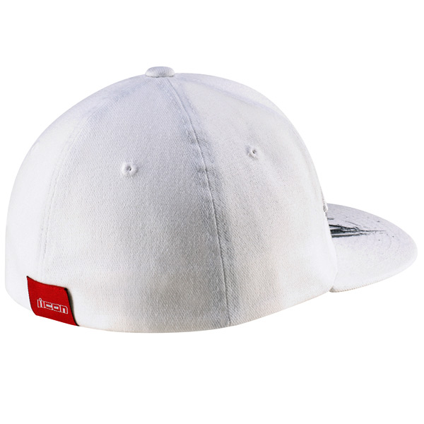ICON Abrasion Flatbill Hat White
