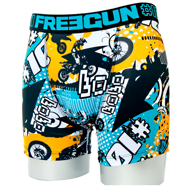 Motorcycle Casual Clothing Freegun Boxer Anthony Boissiere