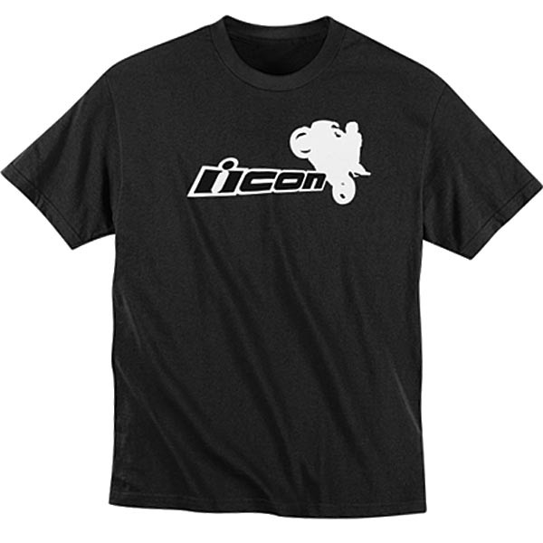 Motorcycle T-Shirts ICON Balance Point Tee Black