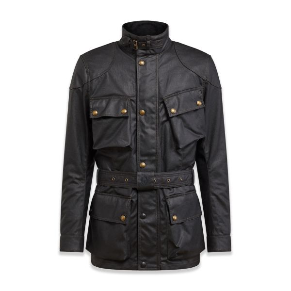 Motorcycle Coats Belstaff Trialmaster Wax Black Motorcycle Coats Belstaff Trialmaster Wax Black