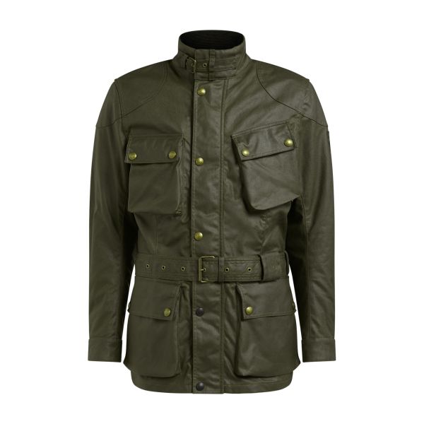 Motorcycle Coats Belstaff Trialmaster Wax Olive Green Motorcycle Coats Belstaff Trialmaster Wax Olive Green