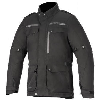 Motorcycle Coats Alpinestars Barcelona Drystar Black
