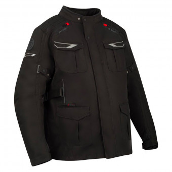 Motorcycle Coats Bering Carlos Black King Size