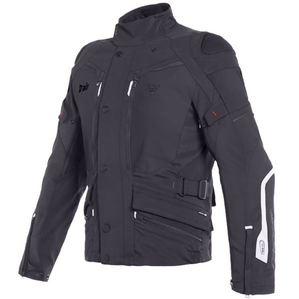 Motorcycle Coats Dainese Carve Master 2 D-Air Gore-Tex Black Vapor Blue