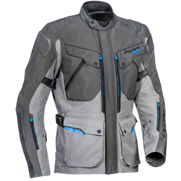 Motorcycle Coats Ixon Crosstour HP Anthracite Grey