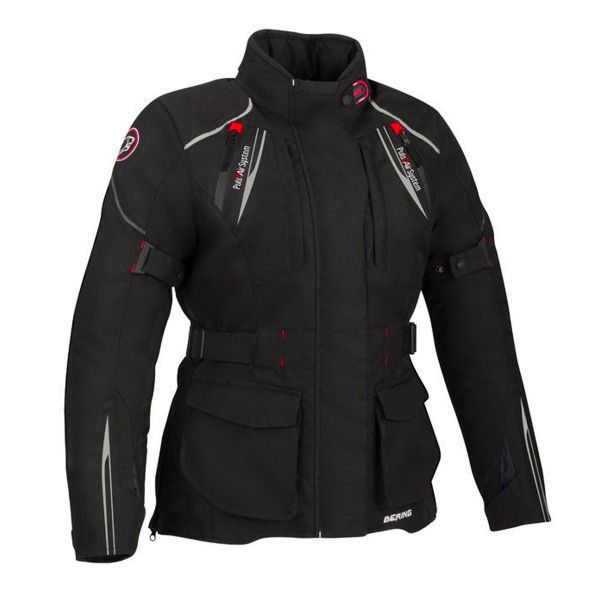Motorcycle Coats Bering Lady Oural Black Motorcycle Coats Bering Lady Oural Black